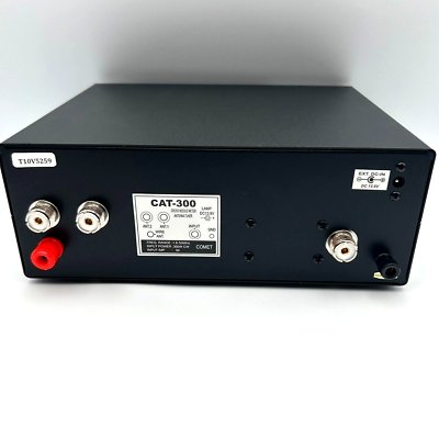 COMET CAT-300 1.8-50MHz 300W Antenna Tuner Operation COMET CAT-300 1.8-50MHz 300W Antenna Tuner Operation