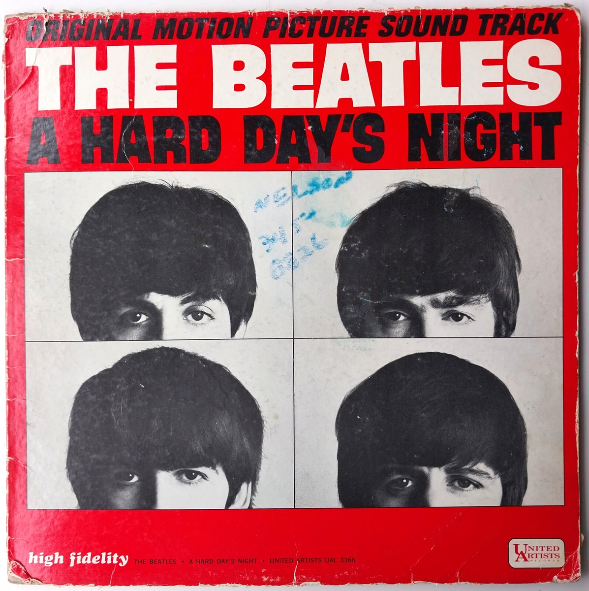 ビートルズ　A HARD ＤAYS ＮIGHT The Beatles ~ A HARD DAY'S NIGHT: ORIGINAL MOTION PICTURE