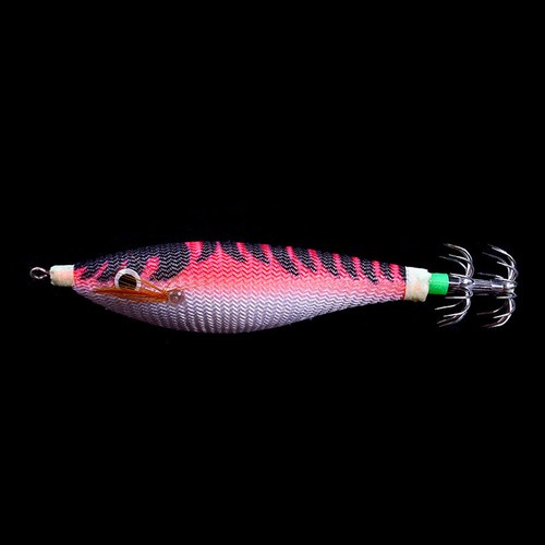8 PIEZAS Señuelo Luminoso Camarón Pulpo Calamar Plantilla Aparejos de Pesca Gancho Cebo 10 cm/9,6 g - Imagen 7 de 12