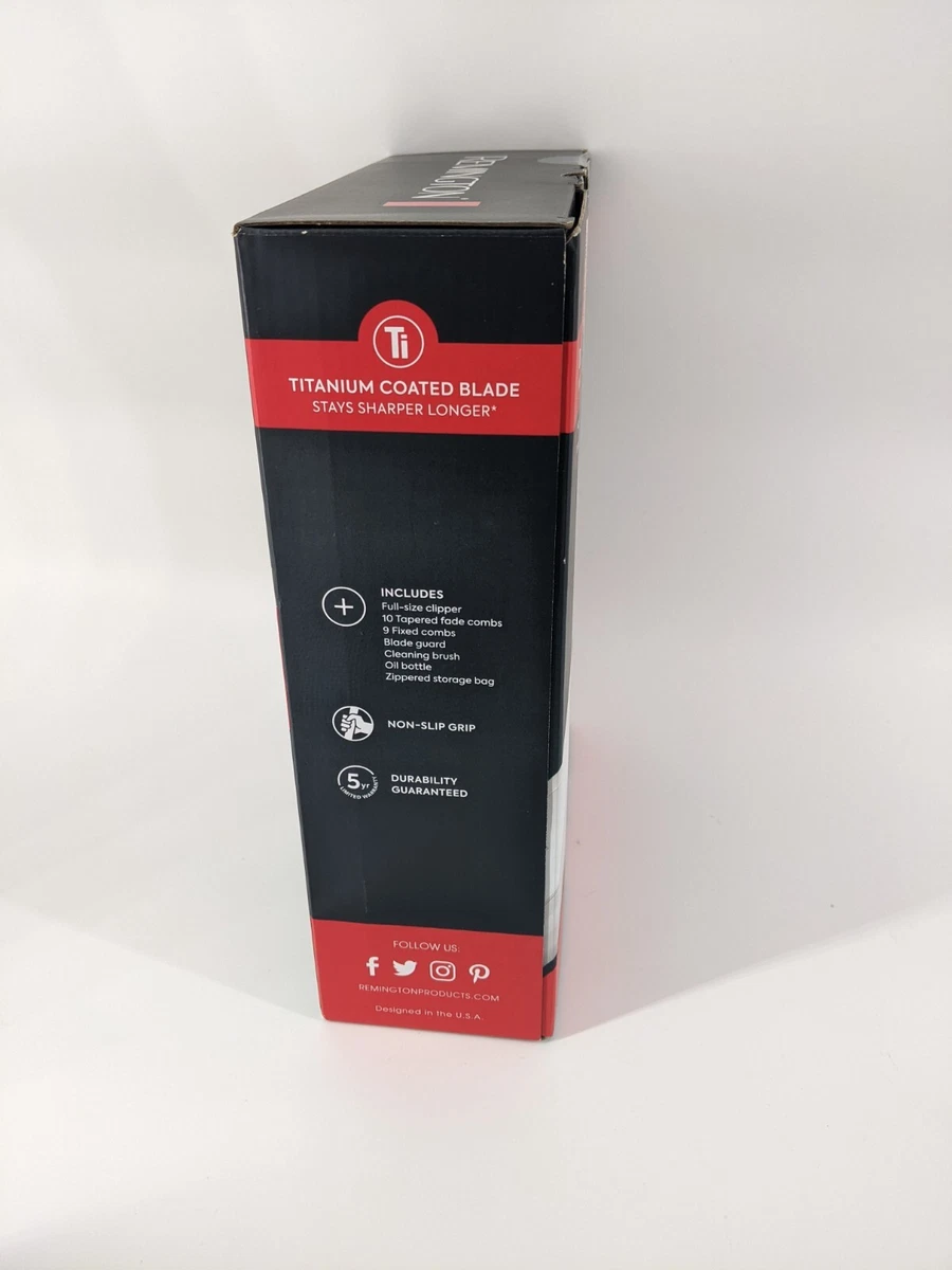 Remington D.I.Y Fade Haircut Kit Uniques Tapered Combs HC4061 | eBay 