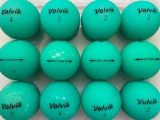 12 VOLVIK VIVID TURQUOISE / LIGHT BLUE  GOLF LAKE BALLS  GRADE A  FREE P&P