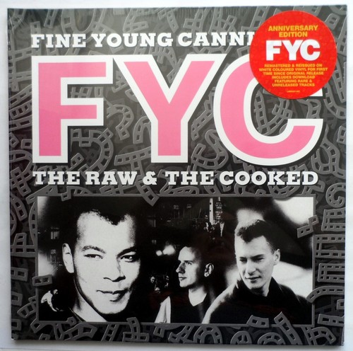 FINE YOUNG CANNIBALS - THE RAW & THE COOKED LP WHITE VINYL *LIGHT SLEEVE SCUFFS* - Picture 1 of 8