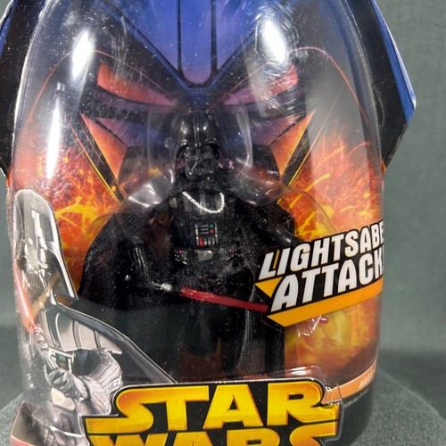 Star Wars Revenge Of The Sith Lightsaber Attack Darth Vader Figure 2005 Hasbro - Picture 2 of 19