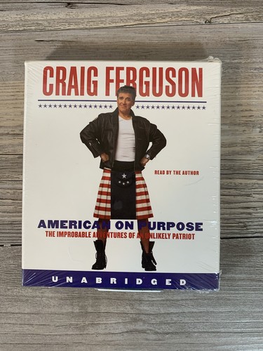 Craig Ferguson American on Purpose 6 CD Set 2009 Unabridged NEW NEVER OPENED - Picture 1 of 3