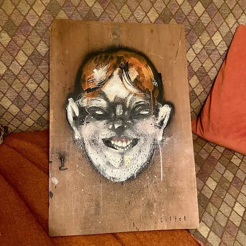 Anthony Lister - One Spin clockwise for a thousand years,original painting - Picture 5 of 8