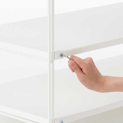 MUJI Stainless Unit Shelf Mini Nearly Light Gray Japan #704EK45 - Picture 6 of 10
