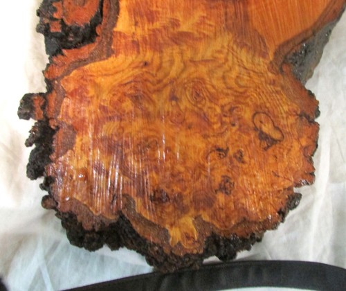 Unique Wood Root Slab Wall Clock, 21 x 11 x 2 Inches - Picture 3 of 6