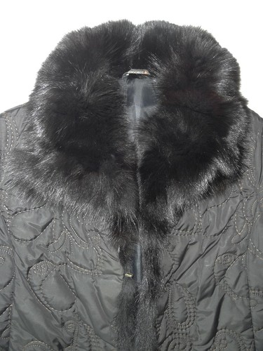 Jacke Damen Winter Concept Echt Pelz Kragen Gr. M - Bild 5 von 6