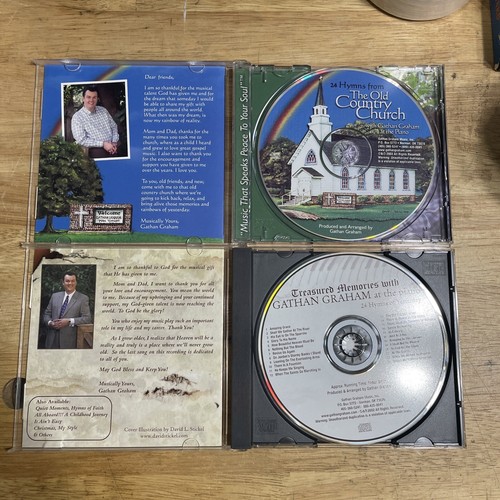 GATHAN GRAHAM - 24 Hymns From The Old Country Church Plus Hymns Of Yesterday - Picture 3 of 5
