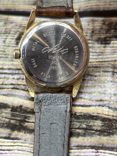 Set 2 orologi donna di Chic e Carrozza con cinturini in pelle (vedi maggiori info) - Foto 7 di 8