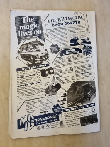 MG Enthusiast Magazine Vol. 10, No. 4 , June 1992 - Picture 8 of 16