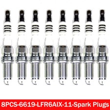 8X Pack Spark Plugs  6619 # LFR6AIX11 Iridium IX Upgrade