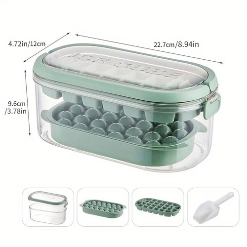 1 Set,Creative Popsicle Mold, Plastic Popsicle Mold, Ice Cream Mold,Ice Cube Box - Picture 12 of 13