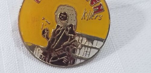 Iron Maiden Killers #2 authentische Emaille & Metall Revers Pin Knopf JEANS JACKE E5 - Bild 3 von 5
