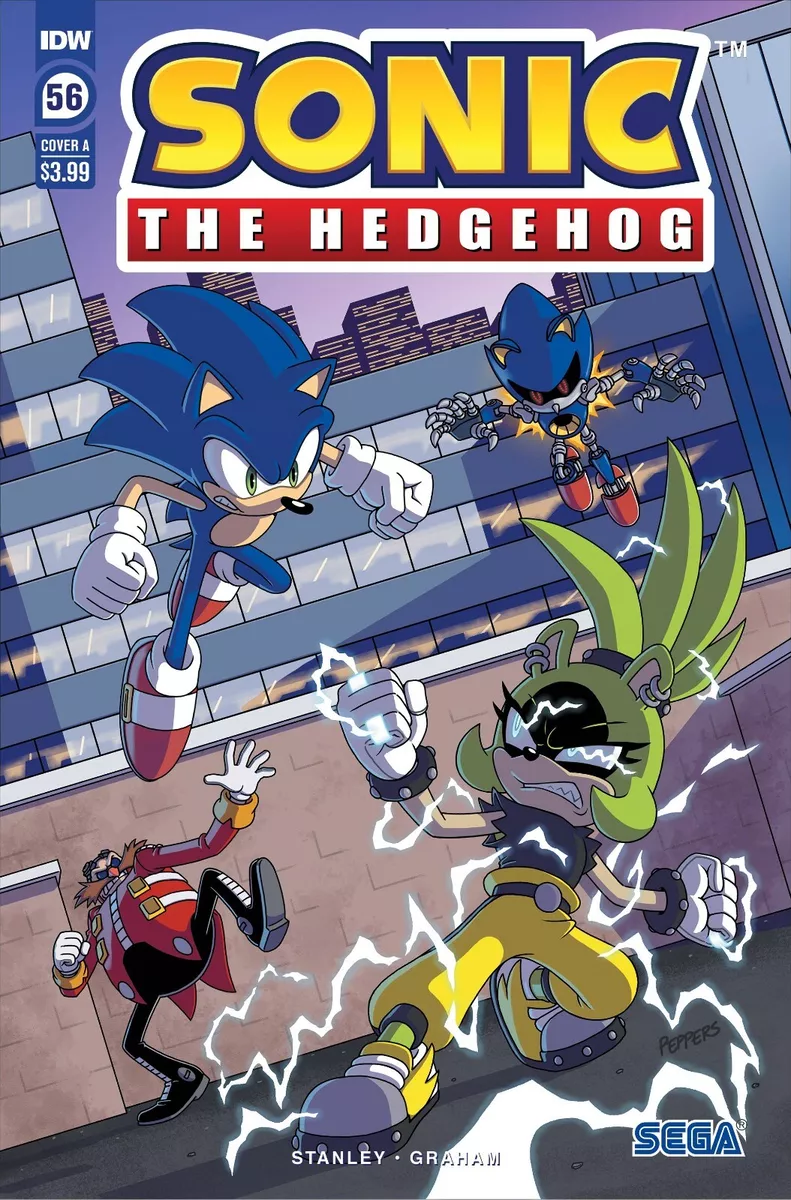 Sonic The Hedgehog #66 B Oz Variant (10/25/2023) Idw