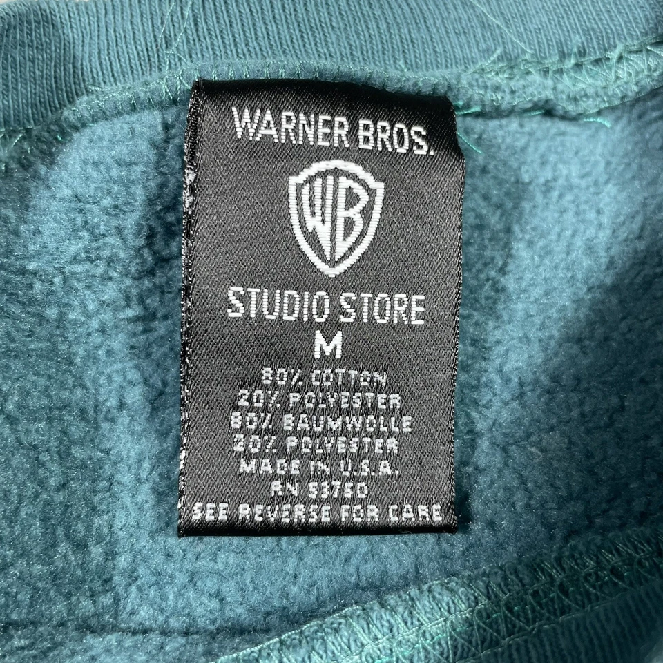 Vintage 90s Taz Sweatshirt Mens Large Crewneck 1996 Warner Bros Golf Made In USA — 第 3/4 张图片