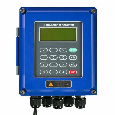 TUF-2000B + TS-2 Digital Wall Mounted   Water Flow Meter #T3*
