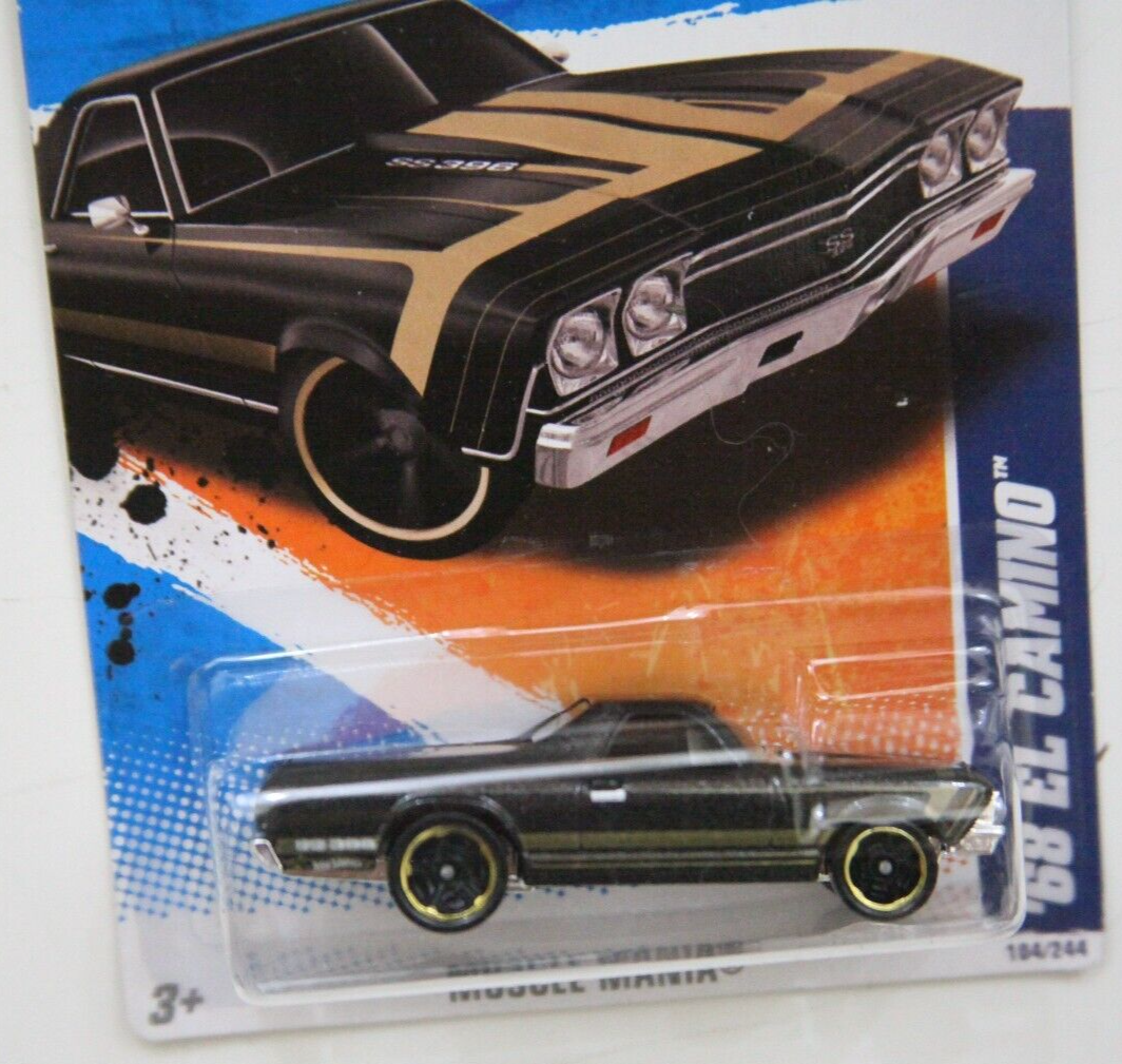 Ss 396 Hot Wheels 1968 El Camino Value Danbury Mint 1968 Chevy El