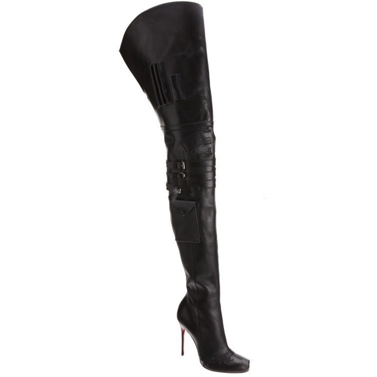 Zapatos De Fiesta mujeres Señoras Encima de la rodilla al muslo botas de combate Motocicleta Estilo Punk Zapatos De Fiesta mujeres mujeres mujeres Señoras Encima de la rodilla al muslo botas de combate Motocicleta Estilo Punk 6a94cb