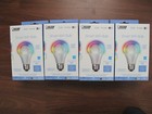 Feit Electric 60W Smart Wi-Fi LED Color Changing Dimm Light Bulb - White - 4 pk.