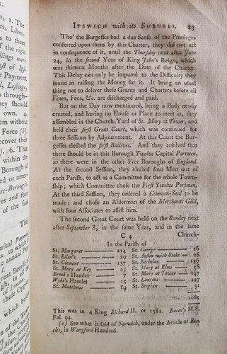 SUFFOLK REISENDER: Ein Überblick über die gesamte Grafschaft / John Kirby / 1764 - Bild 9 von 24