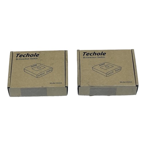 (2) Conmutador HDMI 4K HDMI Divisor Techole Aluminio Bidireccional HDMI Conmutador - Imagen 2 de 4