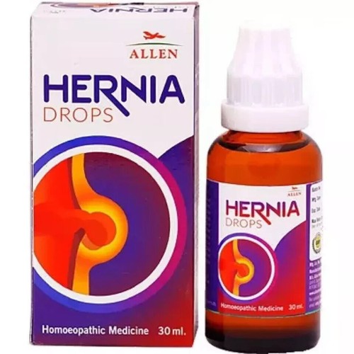 Allen Homeopathic Hernia Drops 100% natural & 100%pure (30ml), ( Pack of 2 ) . - Picture 3 of 3