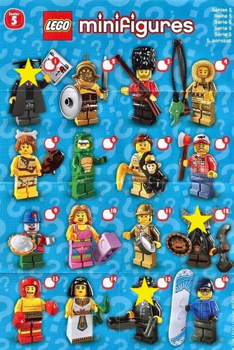 Lego 8805 Series 5 Collectible Minifigures - New & Factory Sealed - You Pick! - Picture 2 of 29
