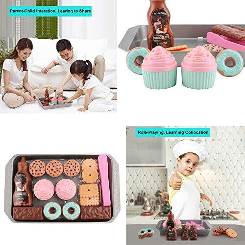 Juego de comida para juegos de galletas juego comida para niños cocina - juguete accesorios para alimentos - juguete - Imagen 5 de 7