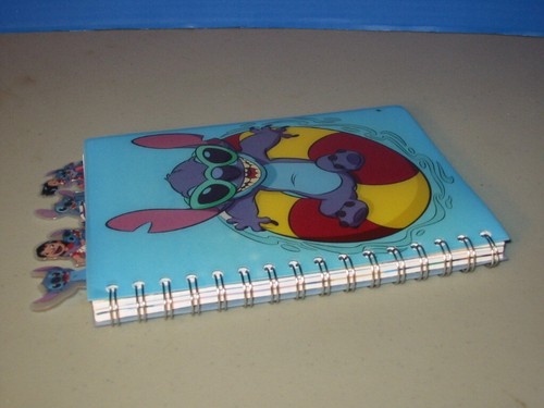 LILO & STITCH DISNEY JOURNAL DIARY 4 TABS SPIRAL NOTEBOOK 9X6 inches New - Picture 8 of 13