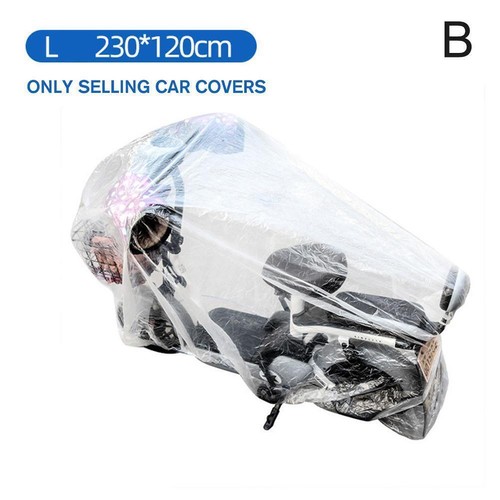 Disposable Cover Pe Film Bicycle Motorcycle Cover Rainproof Dustproof And K4C0 - Picture 21 of 22