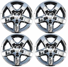NEW 2008-2012 Chevy MALIBU 17" 5-spoke CHROME Hubcap Wheelcover SET of 4