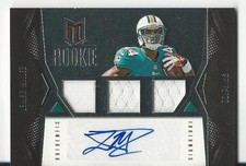 2012 Panini Momentum Lamar Miller Auto Triple Jersey /399 Autograph