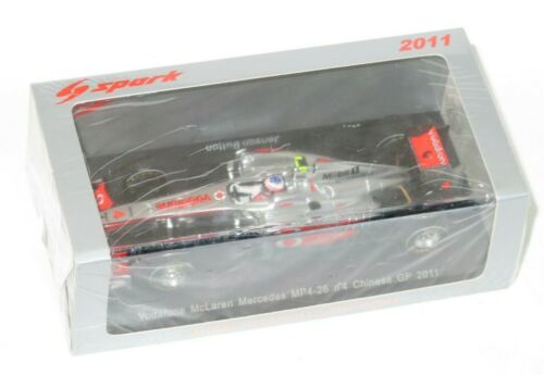 1/43 Bottone Vodafone McLaren Mercedes MP4-26 GP Cina 2011 #4 Jenson - Foto 2 di 3