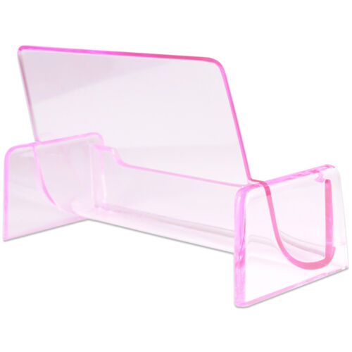 12 High Graded Acrylic Plastic Business Name Card Holder Display Stand Desktop - Picture 25 of 41