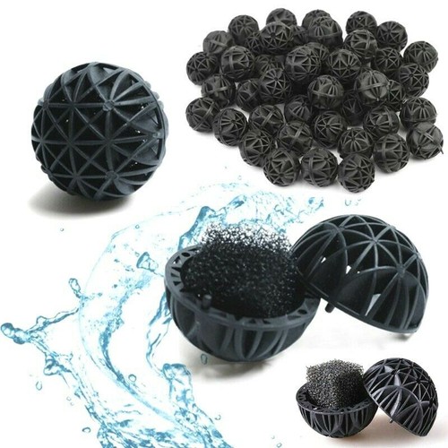 300X 18mm Bio Balls Aquarium Marine Fish Tank Pond Sump Filter Media - Picture 11 of 12