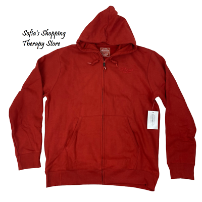 Parish Nation Hoodie Men's 2XL Big N Tall Fleece Interior RED