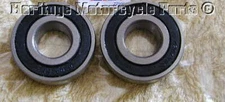 REAR WHEEL BEARING KIT for BSA B31 B33 A7 A10 A50 A65 A75 B40 B44 B25 2 bearings