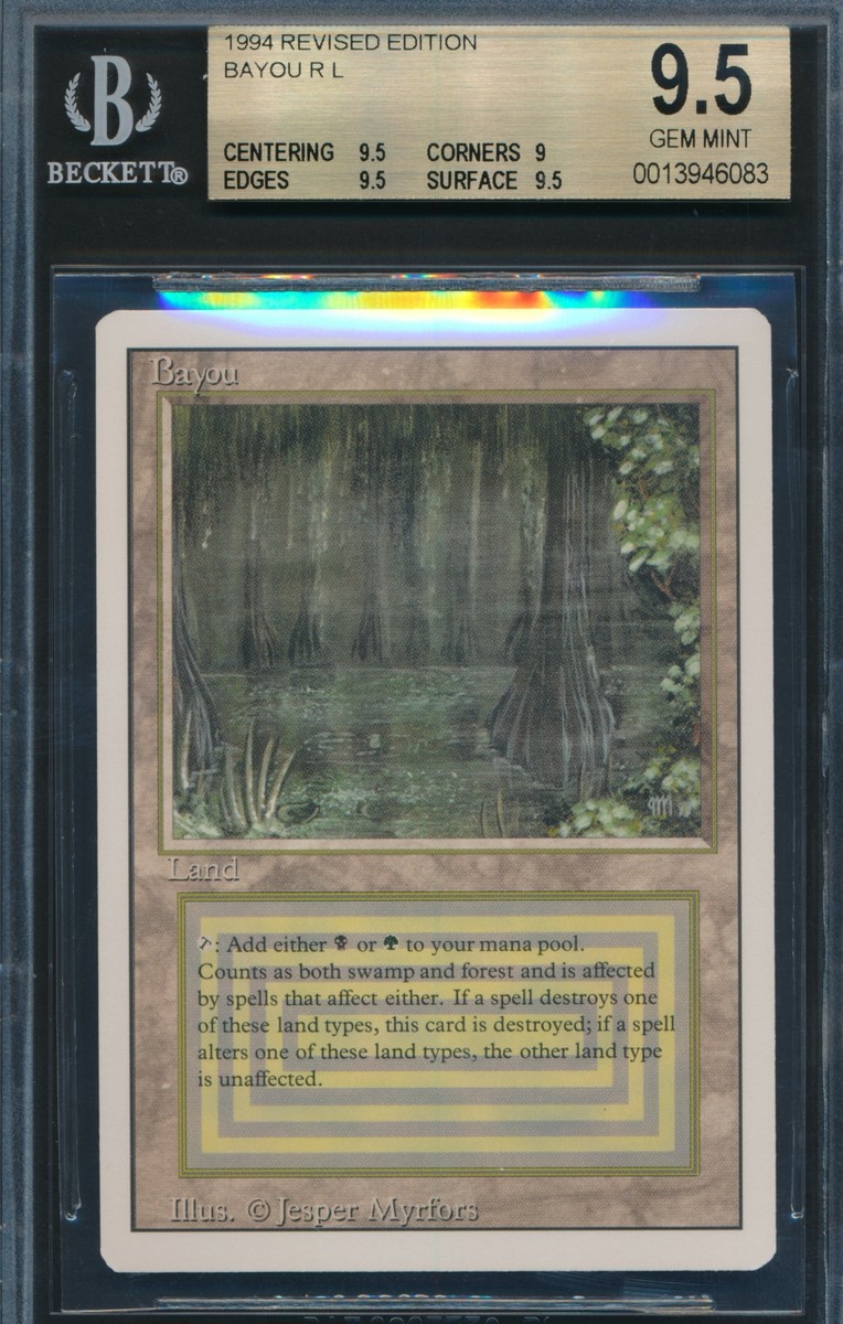 Revised Bayou BGS 9.5 Graded Magic MTG (6083) -magicgraders