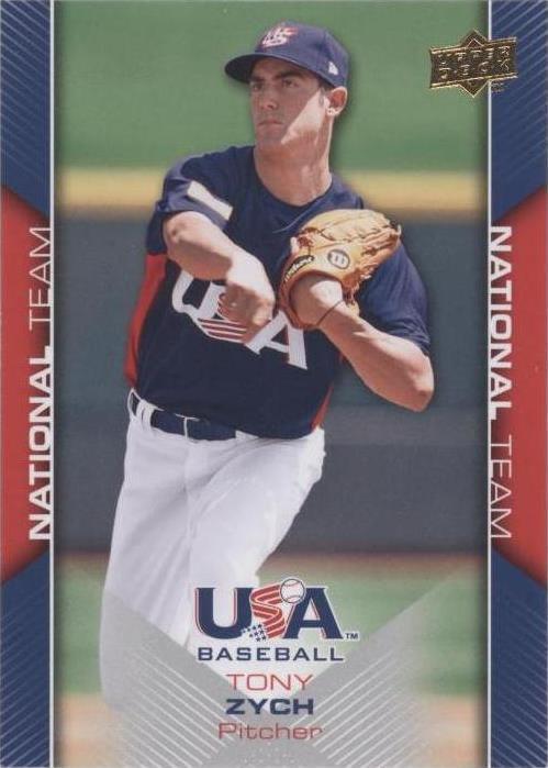 2009 Upper Deck USA Baseball Box Set - Tony Zych #USA-20 - 1 of 1