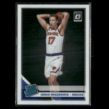 Ignas Brazdeikis #173 2019-20 Optic Rated Rookie New York Knicks 