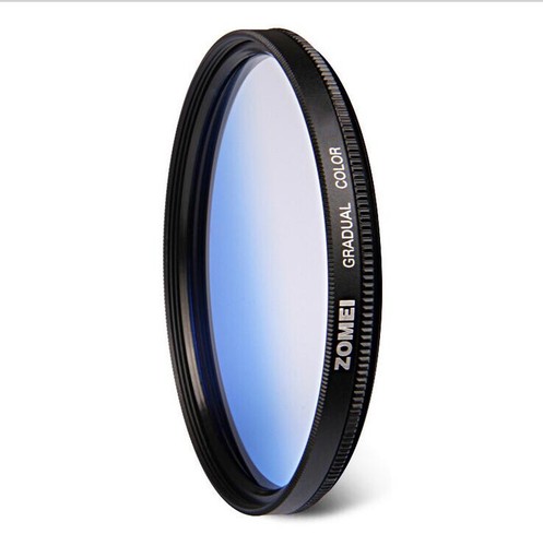 ZOMEI 52-82mm Gradual Filter Gradient change Blue Filter for Canon Nikon DSLR - Picture 15 of 20