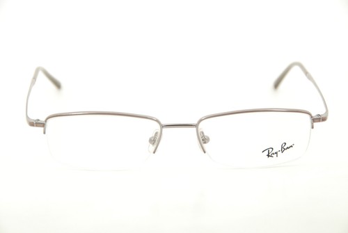 Occhiali da vista nuovi autentici Ray Ban RB 6122 2502 canna di fucile/grigio 52 mm montatura RX - Foto 2 di 12