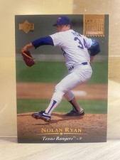 1995 UPPERDECK FINAL TRIBUTE # 448   NOLAN RYAN , RANGERS 
