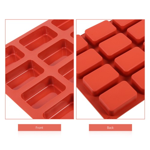 3 Pieces Silikonschokoladenform Kuchenform Zum Backen Mini-Brotpfanne - Bild 12 von 12