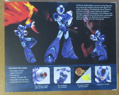 MEGA MAN X Designer Series X 6" Action Figure Complete w Box TruForce - CAPCOM - Picture 3 of 12