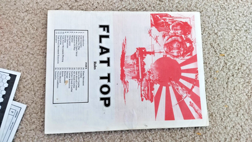 Flat Top Game Carrier Battles in the Pacific 1942 Avalon Hill Board *USED* - Picture 19 of 24