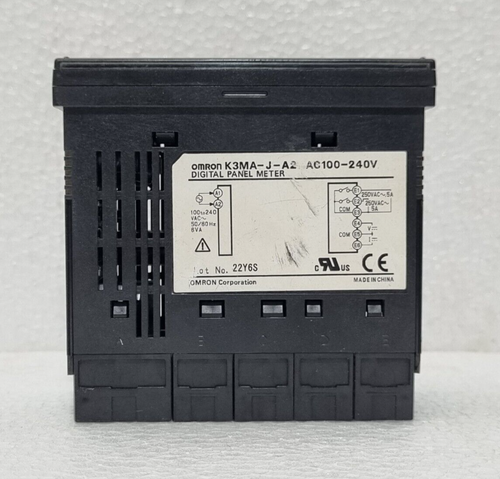 OMRON K3MA-J-A2, MEDIDOR DE PANEL DIGITAL - Imagen 7 de 9