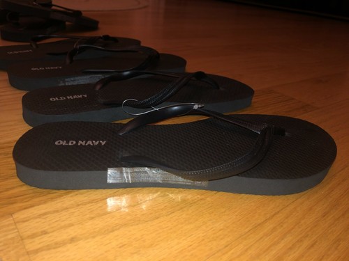 Old Navy Women’s Flip Flops B&W, Red, Stripe, Orange, Gray, Cherry, Pink Sz 6-11 - Picture 11 of 11