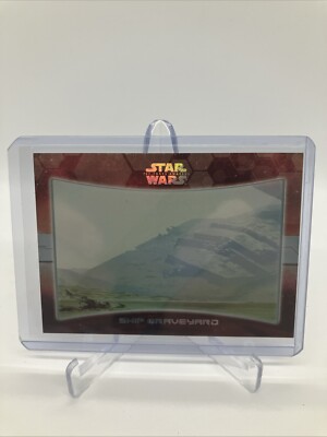 2015 Topps Star Wars  /250 Rey  Skywalker Locations